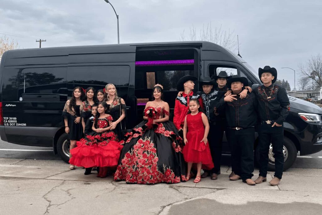 wedding limo service sacramento